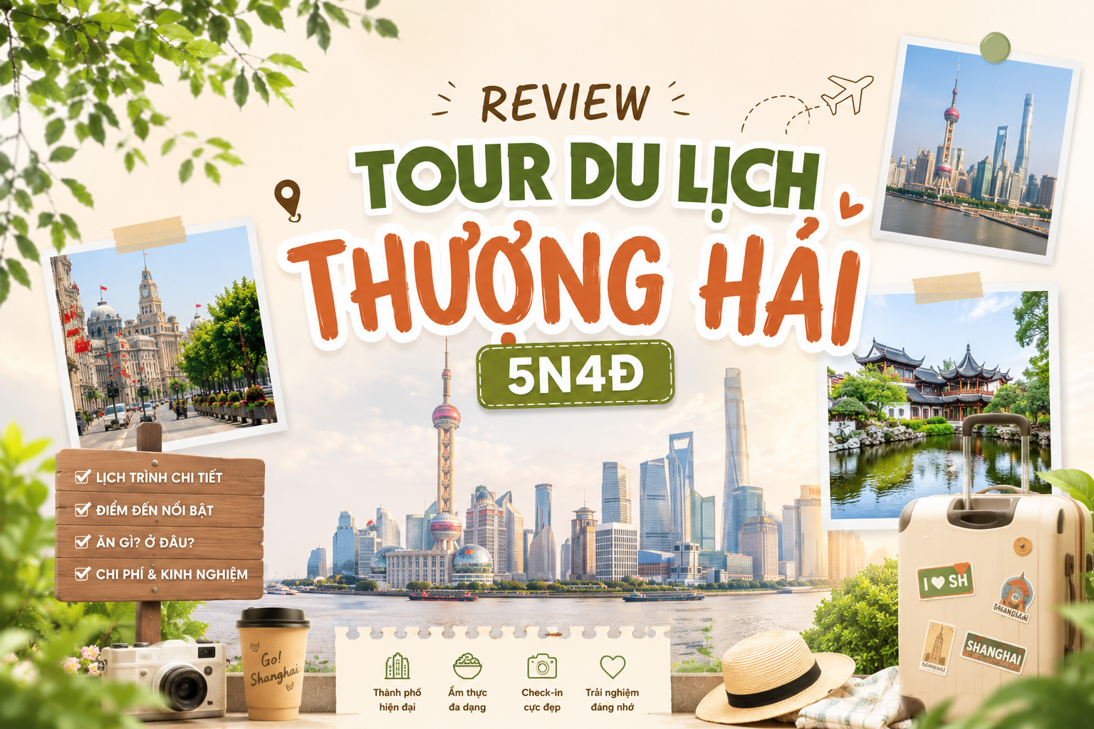 [REVIEW] Tour Thượng Hải – Hàng Châu – Ô Trấn giá rẻ có gì?